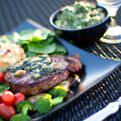 savor the Zesty Flavor of ⁣Chimichurri Grilled Steak Delight