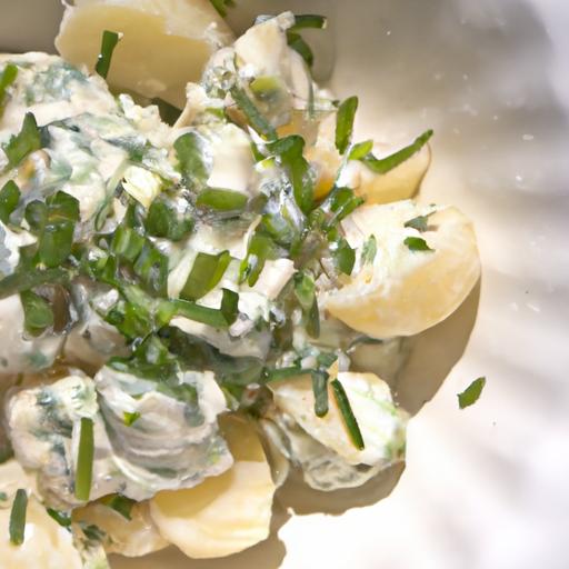 Creamy Potato Salad with Dairy-free Sour Cream & Chives