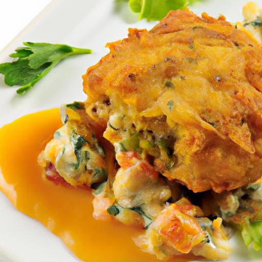 Hearty Roasted Sweet Potato & Lentil Salad with Almond Cheese