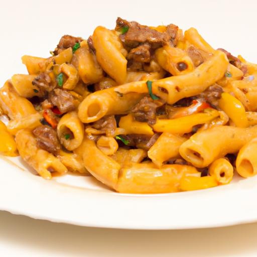 Philly Cheesesteak Pasta: A Savory Twist on a Classic Favorite