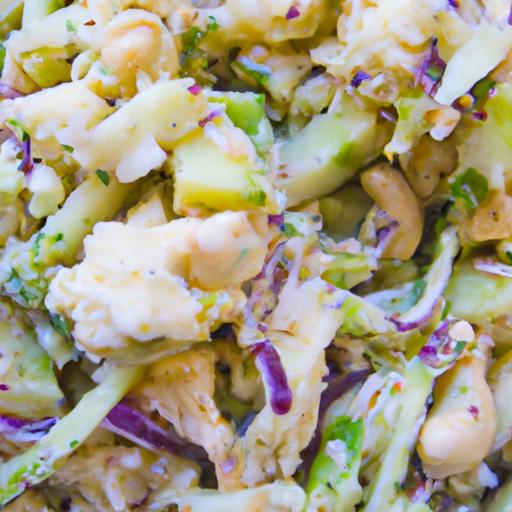 Creamy Vegan Coleslaw with Rich Cashew Cheese Dressing