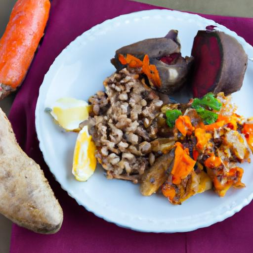 Nourish Naturally: Roasted Sweet Potato & Lentil Salad with Almond Cheese