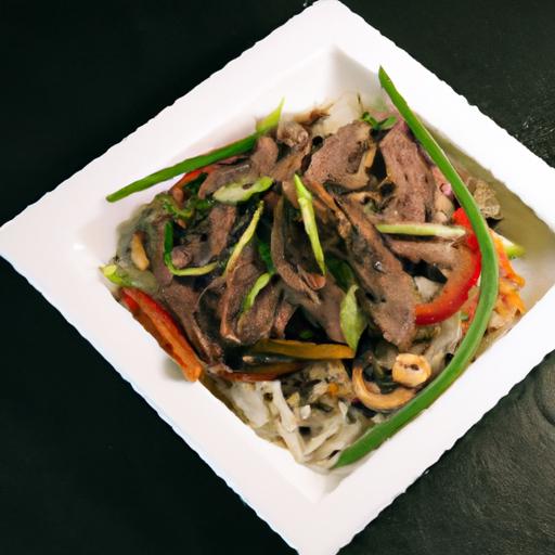 Savor the Flavor: Crafting the Perfect Beef & Pepper Rice Bowl