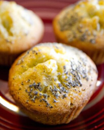 Zesty Lemon Poppy Seed Muffins: A Tangy Morning Treat