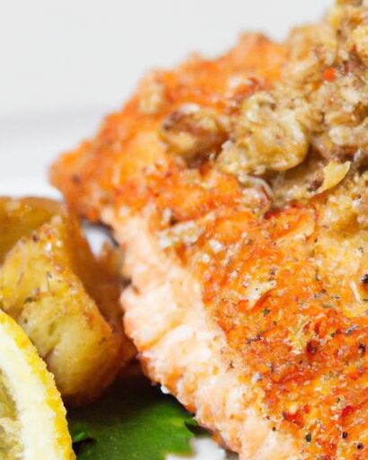Crispy Garlic Parmesan Crusted Salmon: A Flavorful Delight