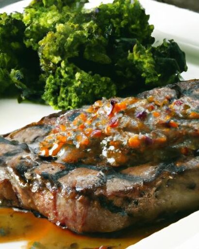 Savor the Zesty Flavor of Chimichurri Grilled Steak Delight