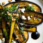 Umami Bliss: Miso-Roasted Eggplant Salad with Almond Feta