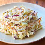 Creamy Vegan Coleslaw with Rich Cashew Cheese Dressing