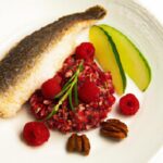 Sockeye Salmon Meets Cranberry Walnut Couscous: A Flavorful Duo