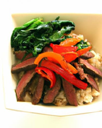 Savor the Flavor: Crafting the Perfect Beef & Pepper Rice Bowl