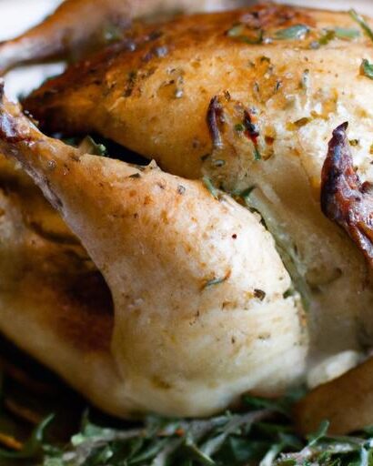Herb-Infused Rosemary Garlic Roast Chicken Recipe Guide