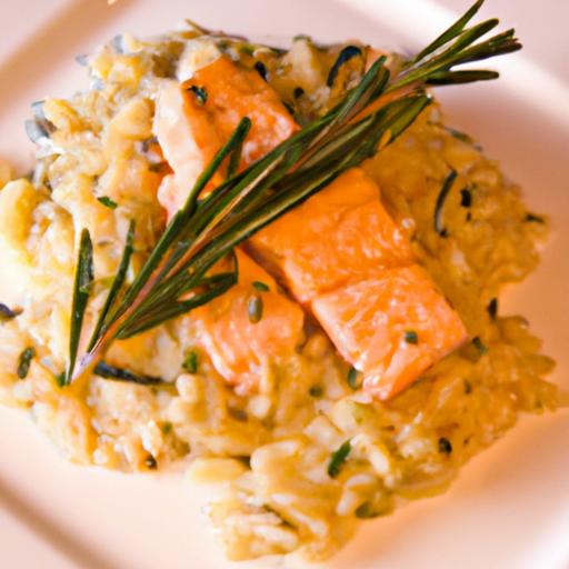 Zesty Lemon Garlic Butter Salmon Orzo: A Flavorful Twist