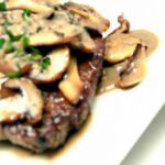 Savor the Flavor: Creamy Mushroom Sauce Steak Delight