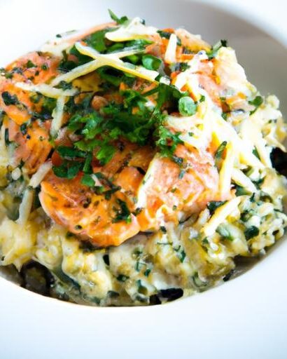 Zesty Lemon Butter Salmon Risotto: A Delightful Twist