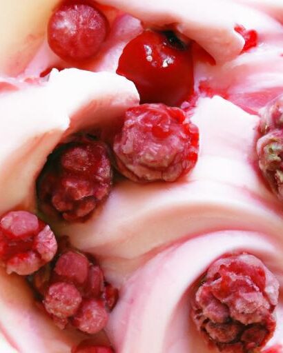 Refreshing Raspberry Frozen Yogurt: A Sweet, Tangy Delight