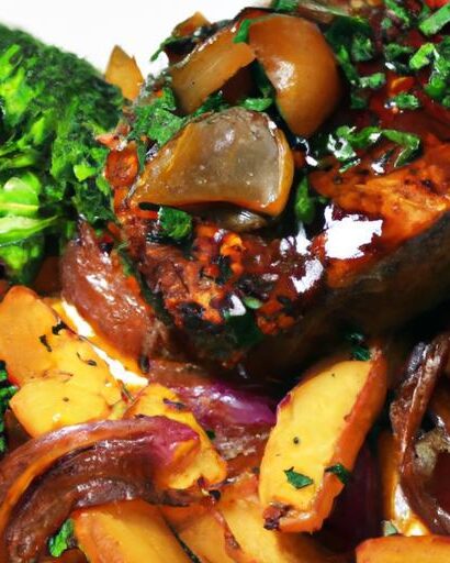 Savor the Flavor: Caramelized Onion & Swiss Steak Delight