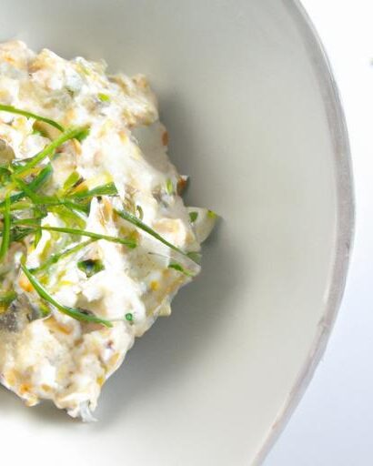 Creamy Potato Salad with Dairy-Free Sour Cream & Chive Cheese