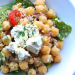 Brighten Your Bowl: Quinoa & Chickpea Salad with Vegan Feta