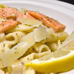 Creamy Garlic Parmesan Salmon Pasta: A Flavorful Delight