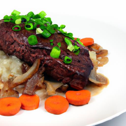 Savor the Flavor: Caramelized Onion & Swiss Steak Delight