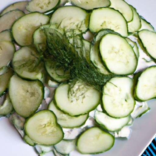 Creamy Cucumber Salad with Vegan Dill ​cheese: ‌Fresh &⁢ Flavorful