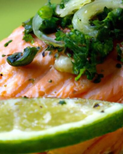 Zesty Chimichurri Salmon: A Flavorful Seafood Delight