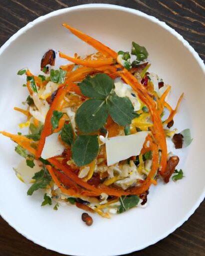 Harvest Harmony: Farro & Roasted Carrot Salad with Dairy-Free Goat Cheese