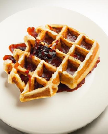 Sweet Love on a Plate: Crafting the Perfect Valentine’s Waffle Board