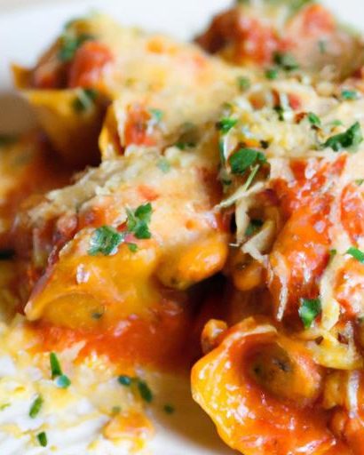 Golden Baked Stuffed Shells: A Savory Italian Classic Unveiled