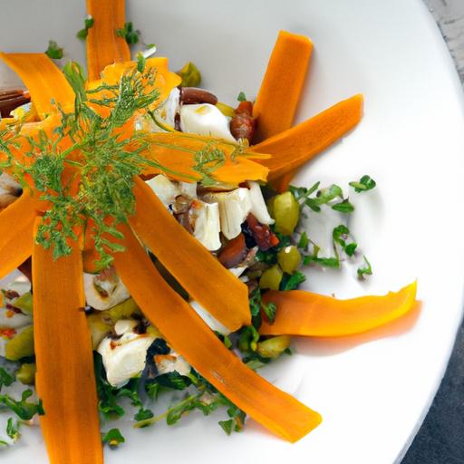 Harvest Harmony: Farro & Roasted Carrot Salad ​with Dairy-Free Goat Cheese