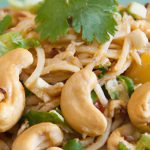 A Flavorful Twist: Thai Peanut Noodle Salad with Cashew Cheese