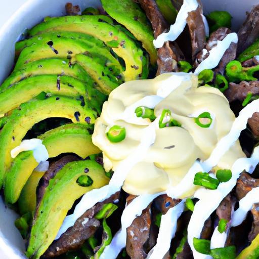 Savor the Fusion: Steak & Avocado Buddha Bowl Delight