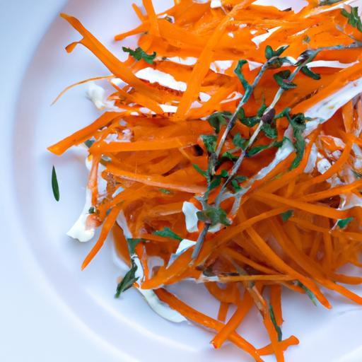 Roasted Carrot & Parsnip Salad with Creamy Dairy-Free Cheese