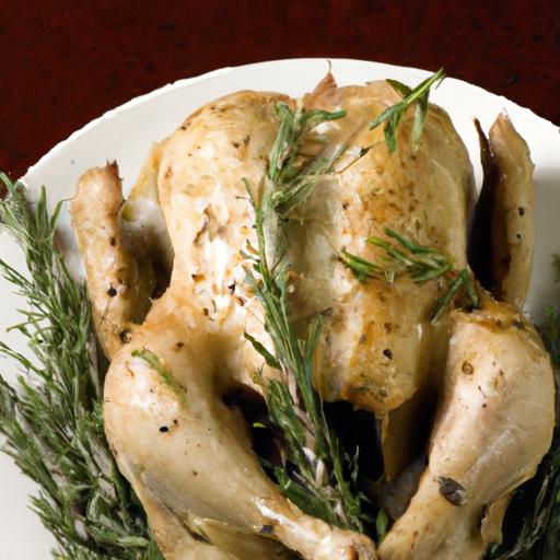Aromatic ‌Rosemary Garlic⁣ Roast Chicken: Flavor Unveiled