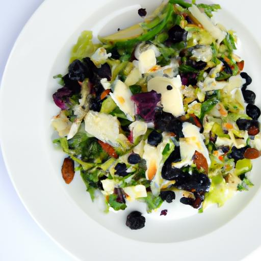 Fresh ‍Flavors: ⁤Blueberry‍ Walnut​ Salad with​ Cashew Blue Cheese