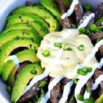 Savor the Fusion: Steak & Avocado Buddha Bowl Delight