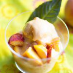 Sweet Freeze: Delicious Frozen Dessert with Jarred Peaches